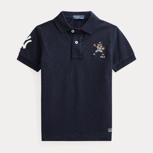 Polo x MLB Limited Edition Yankee Bear Navy (L) Polo Shirt